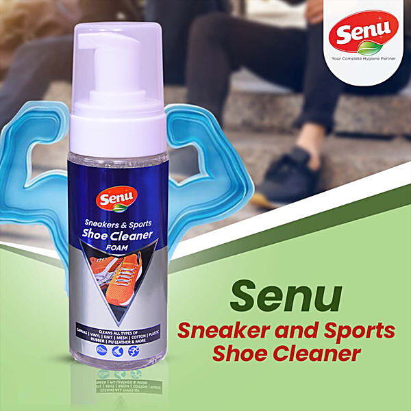 Buy Senu Sneaker & Sports Shoe Cleaner Foam Online at Best Price of Rs 239  - bigbasket