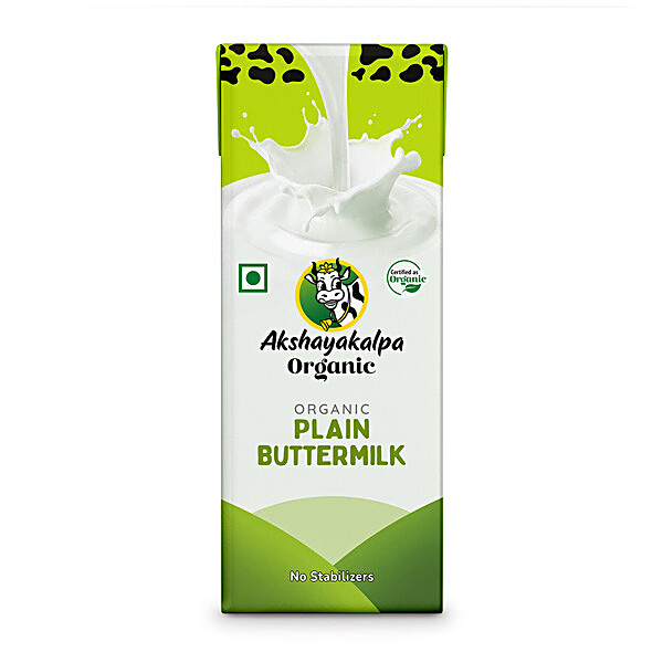 Buy Akshayakalpa Organic Plain Butter Milk Online At Best Price Of Rs ...