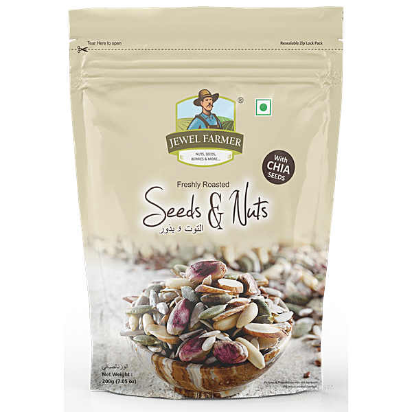 Buy Jewel Farmer Roasted Seeds And Nuts Online At Best Price Of Rs 410 Bigbasket 4760