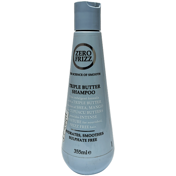 Buy High Ridge Brands Zero Frizz - Triple Butter Shampoo For Frizz-Free ...