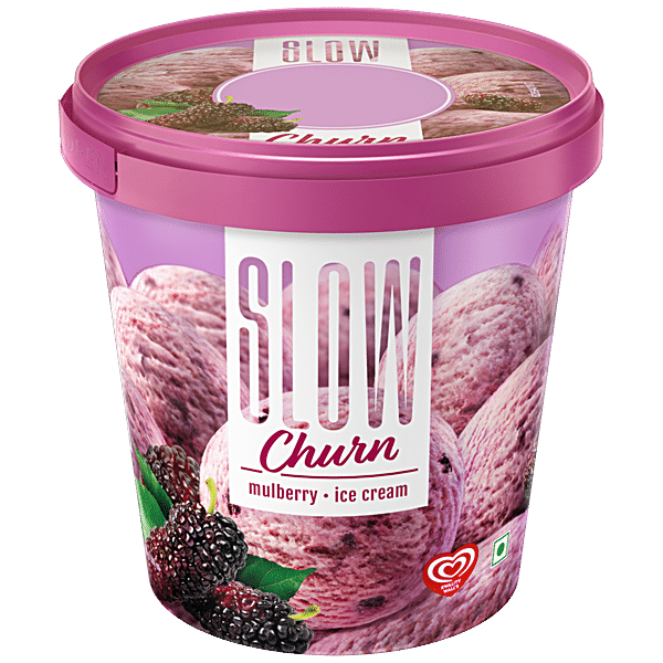 Slow churned outlet ice cream