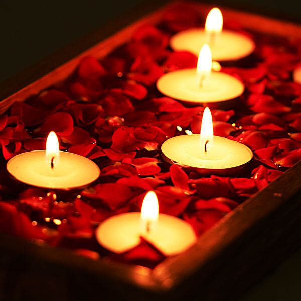 Velas aromáticas  Candles, Tea light candle, Good night friends