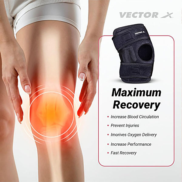 Buy Vector X Multicolor Neoprene Knee Sleeve Online at Best Prices