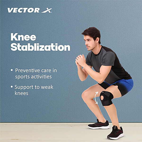 Buy Vector X Multicolor Neoprene Knee Sleeve Online at Best Prices