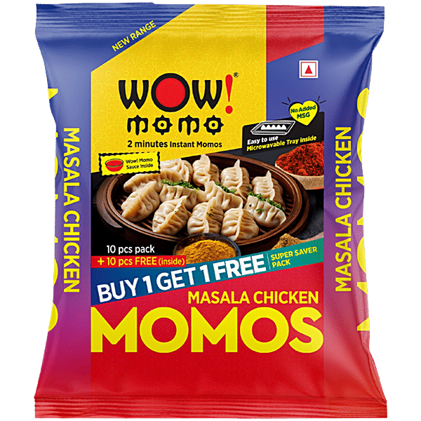 Buy Wow! Momo Masala Chicken Momos Online at Best Price of Rs null 