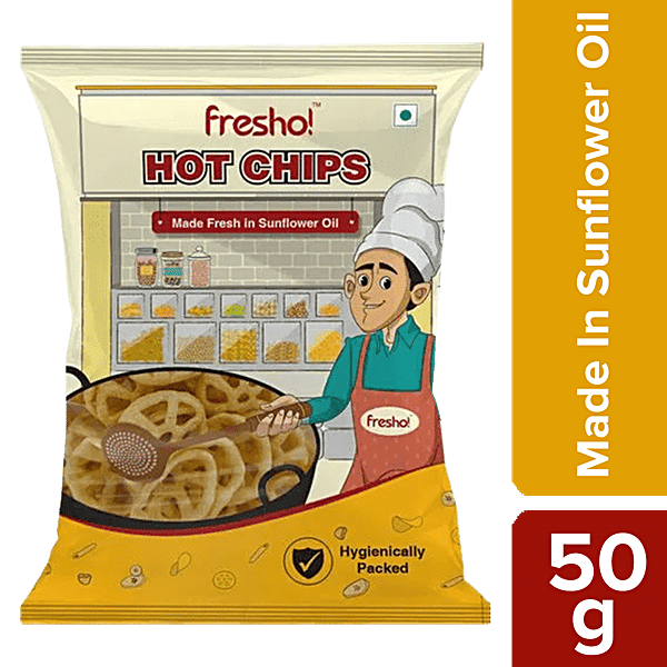 Buy fresho! Hot Chips - Salted Fryums, Wheels Online at Best Price of ...