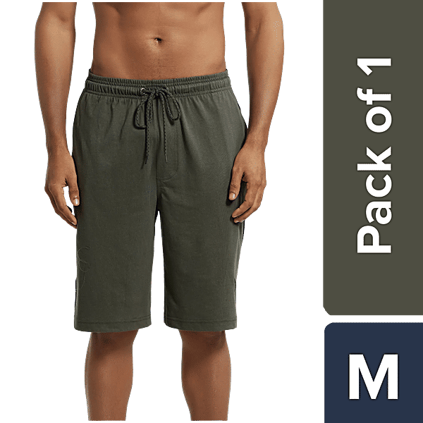 Buy Jockey 9426 Men's Super Combed Cotton Rich Regular Fit Solid Shorts ...