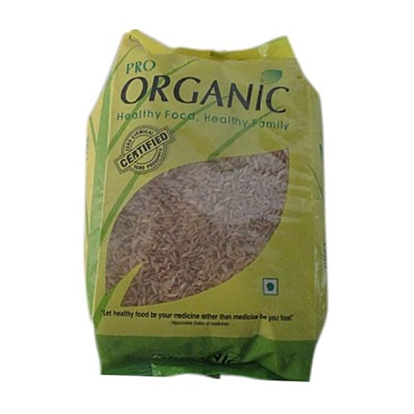 Buy Pro Organic - Handpound Brown Ponni Raw Rice Online At Best Price ...