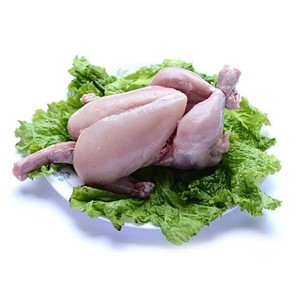 Buy Deli Chic Chicken Whole Broiler Full Without Skin Halal Cut 800 Gm ...