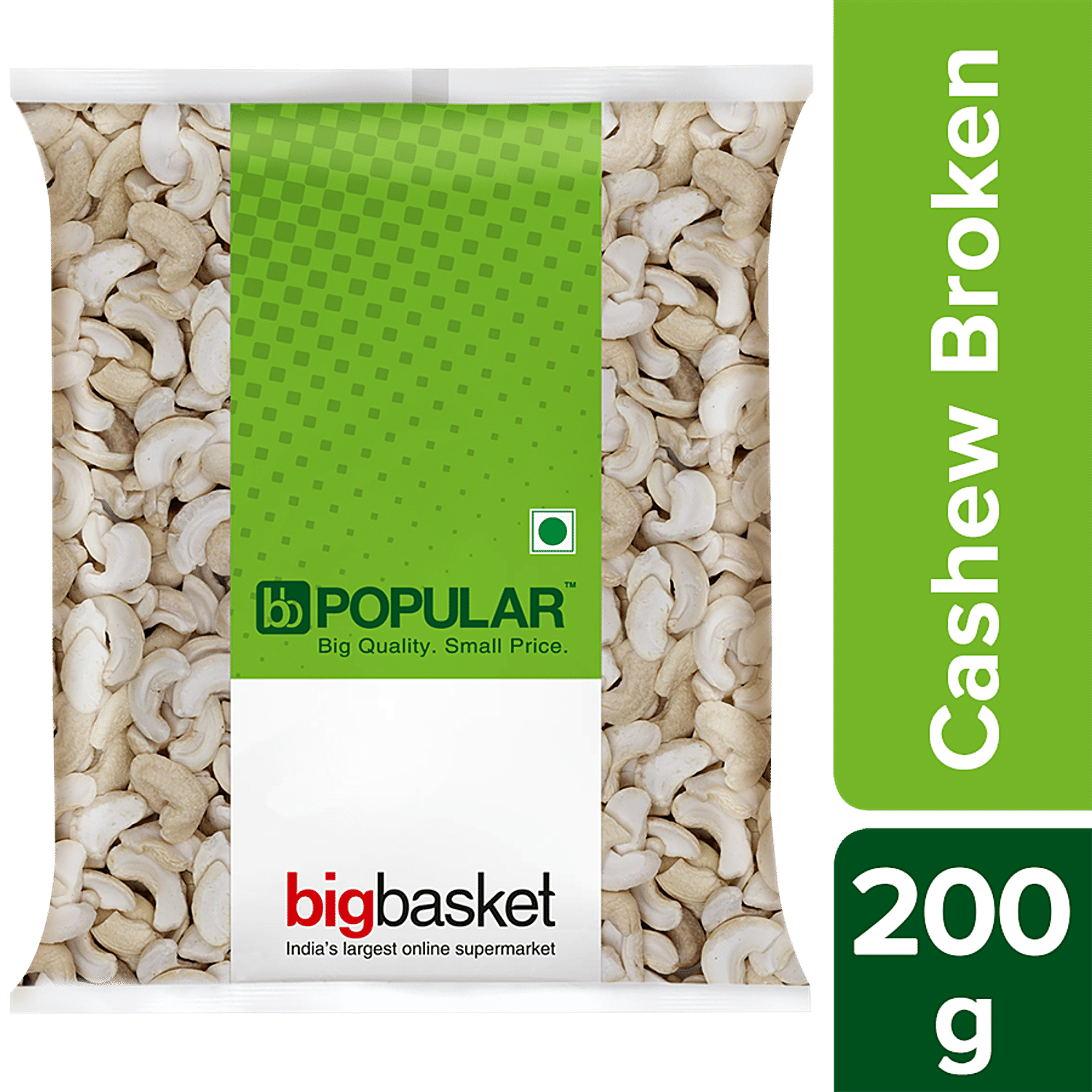 Buy Bb Popular Cashewkaju Broken 100 Gm Pouch Online At Best Price