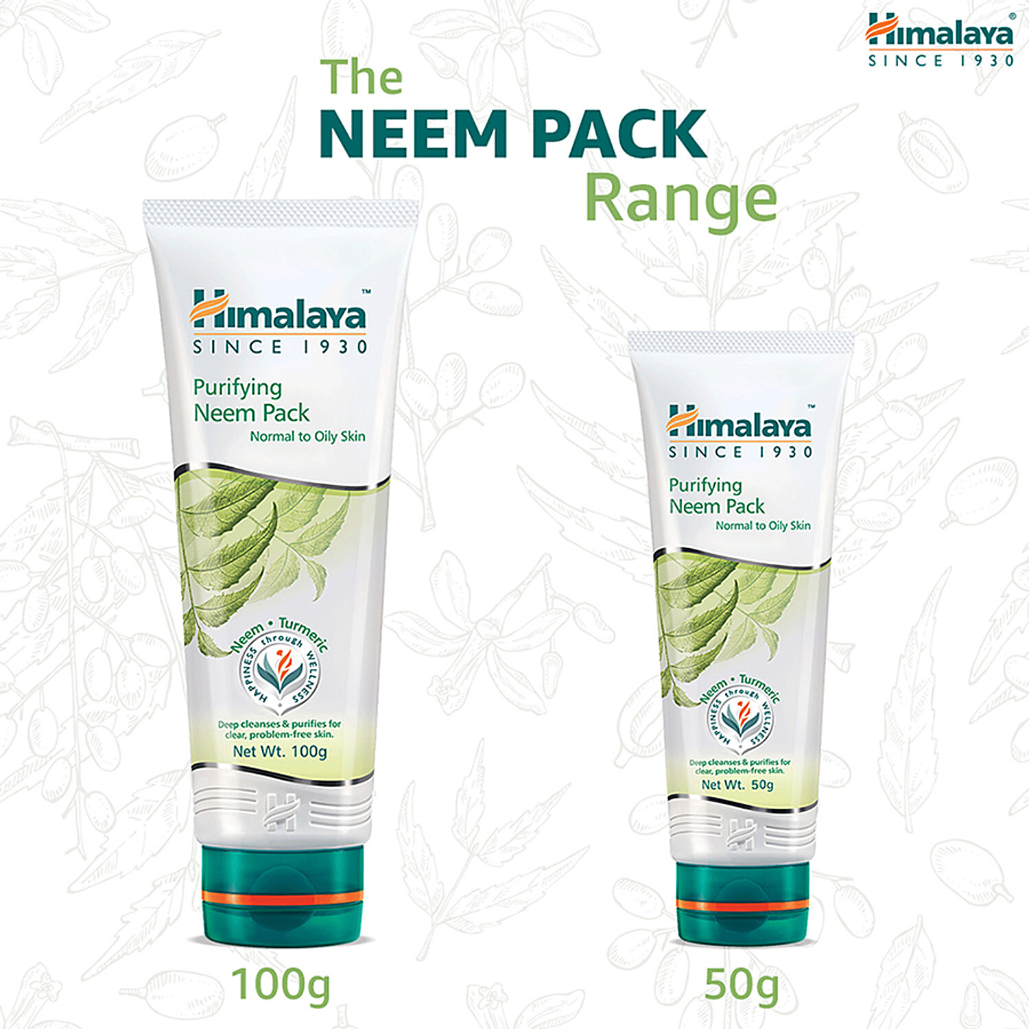 Himalaya purifying 2025 neem pack 100g