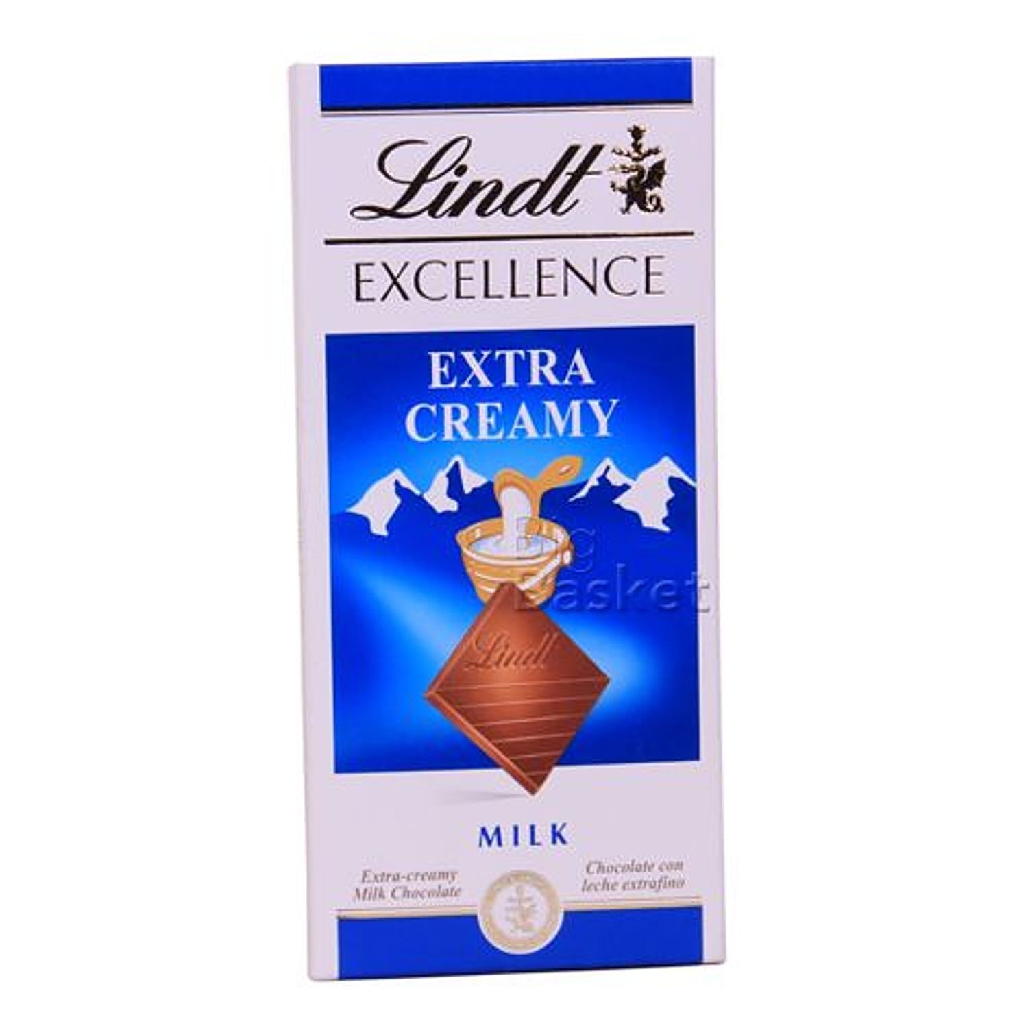 Lindt Excellence Milk Extra Creamy Chocolate Bar 100g