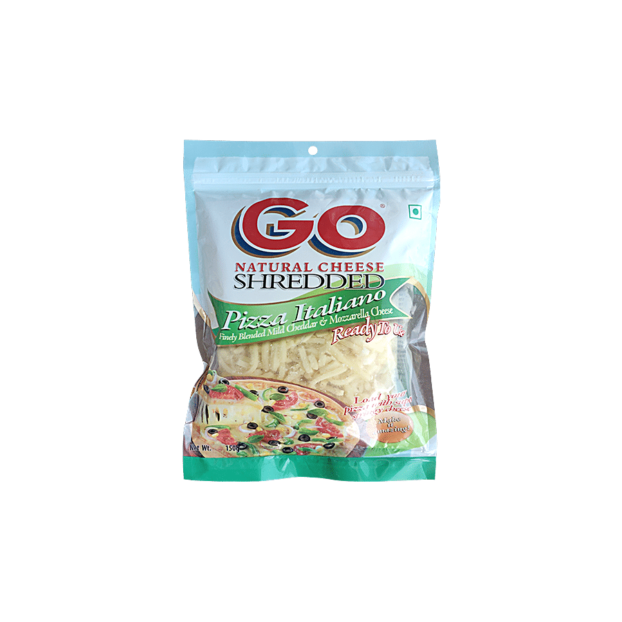 Italiano Gowardhan Natural 150 at the Pouch Price Pizza 110 Cheese of Online Shredded - bigbasket Gm Best Buy Rs