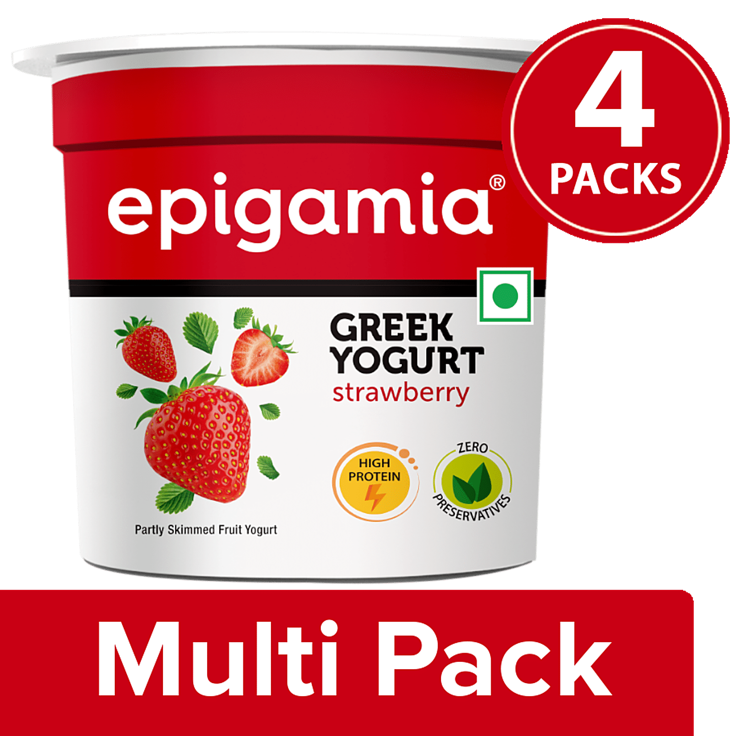 Buy Epigamia Greek Yogurt Natural 90 Gm Online At Best Price of Rs 55 -  bigbasket