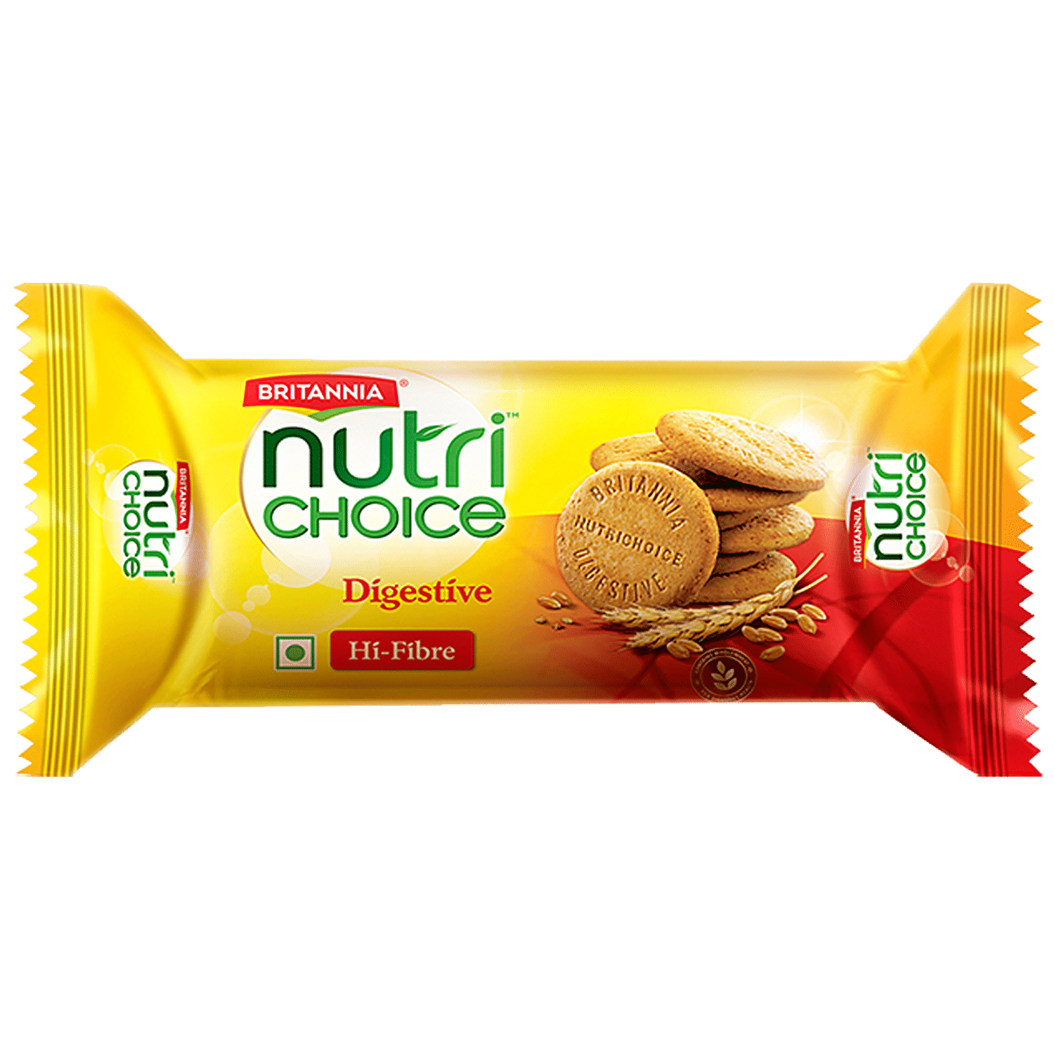 Buy Britannia Nutri Choice Hi Fibre Digestive Biscuits 100 Gm Pouch Online  At Best Price of Rs 18.8 - bigbasket