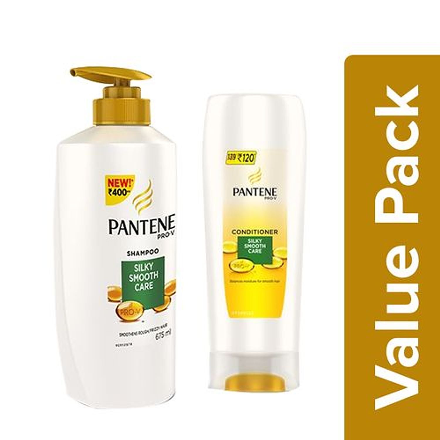 Pantene Shampoo - Silky Smooth Care