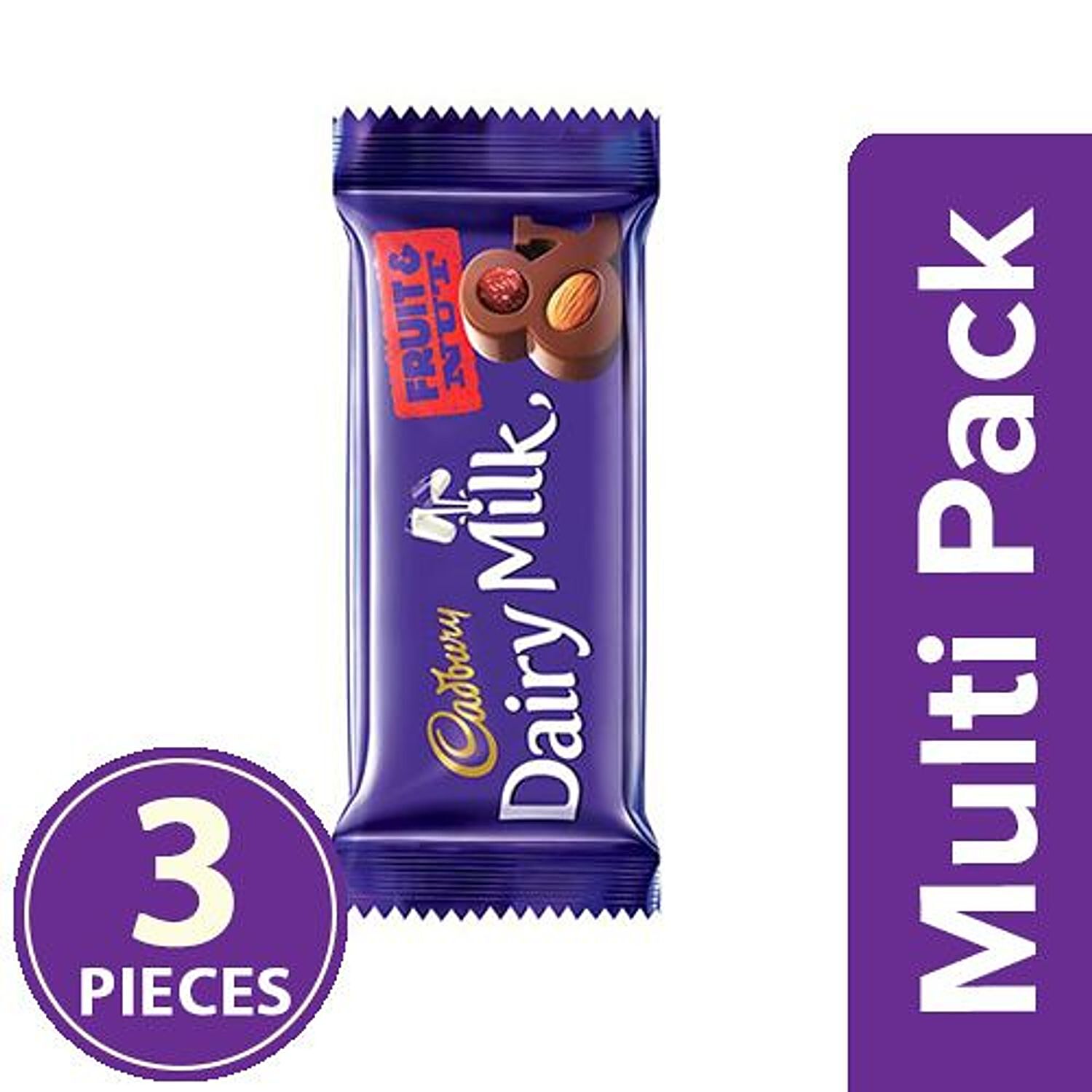 Buy Cadbury Dairy Milk Fruit Nut Chocolate Bar 36 Gm Online At Best Price  of Rs 45 - bigbasket