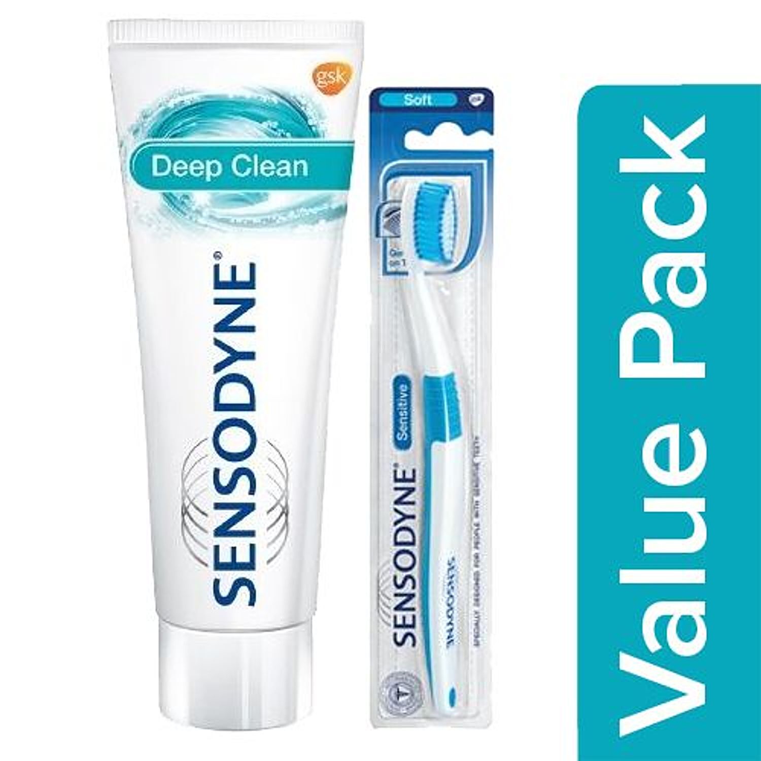 SENSODYNE DEEP CLEAN TOOTH BRUSH 70/-- - Oral Care- Personal Care