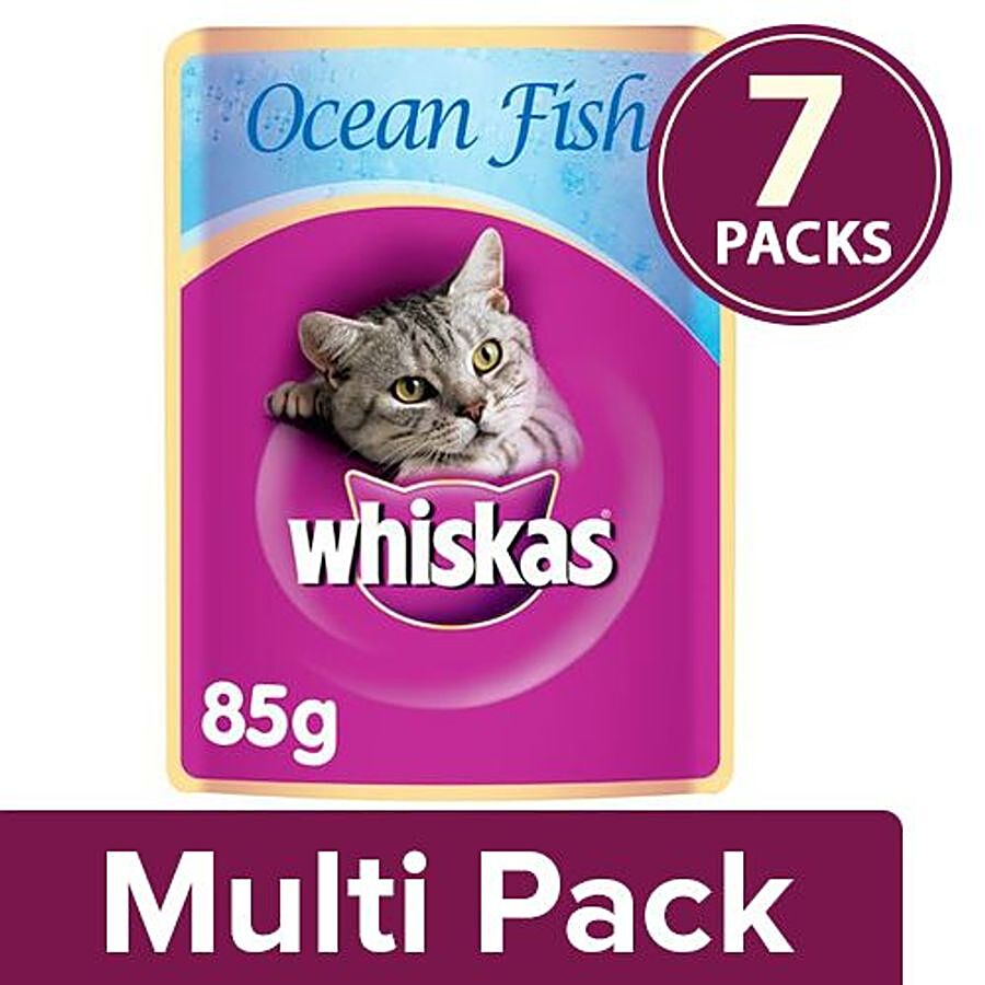 null Best Price for cat +1 Wet of Fish year cats, - bigbasket Online - Whiskas at Ocean Rs Adult Buy Food