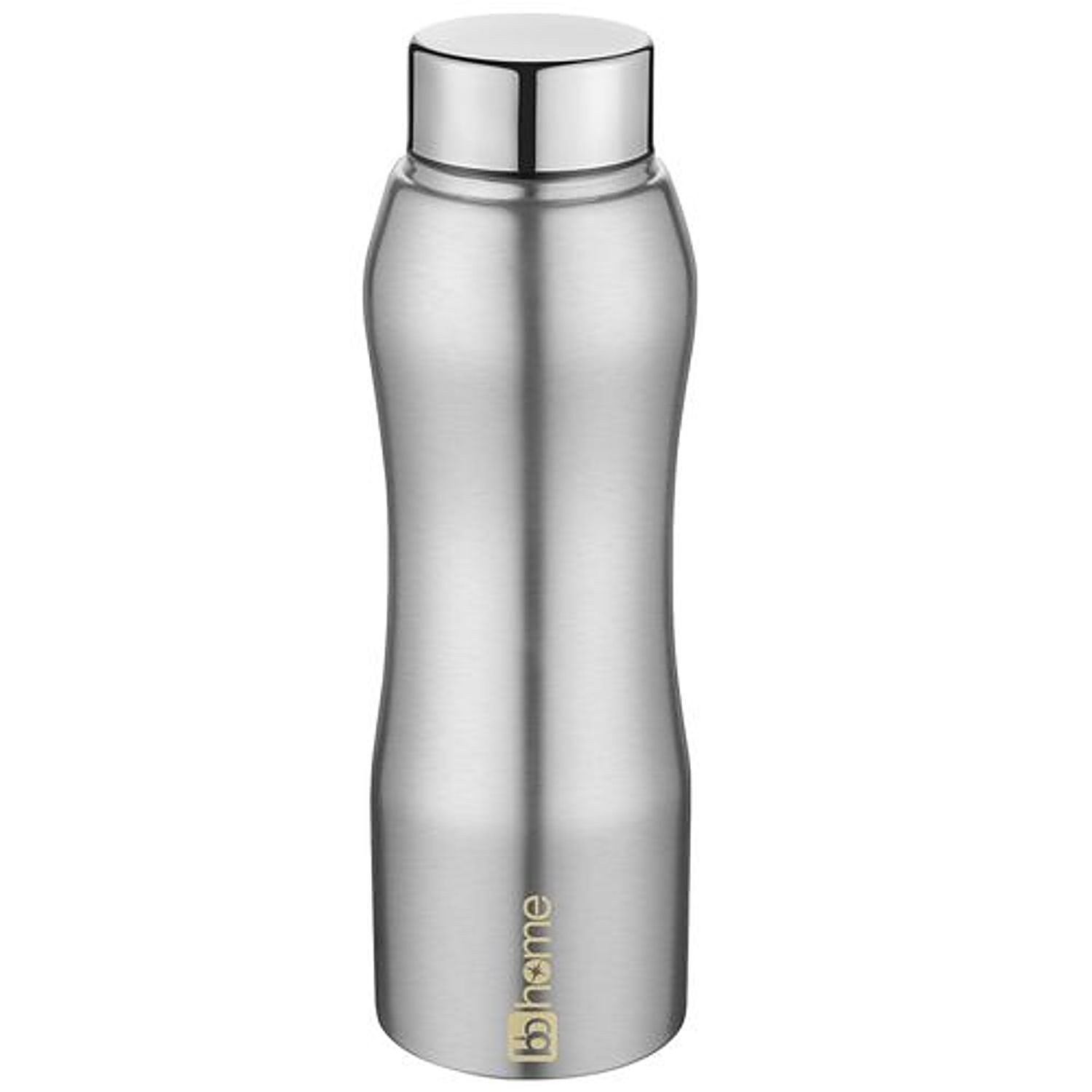 Buy BB Home Trendy Stainless Steel Water Bottle With Steel Cap - Steel Matt  Finish Online at Best Price of Rs 1305.3 - bigbasket