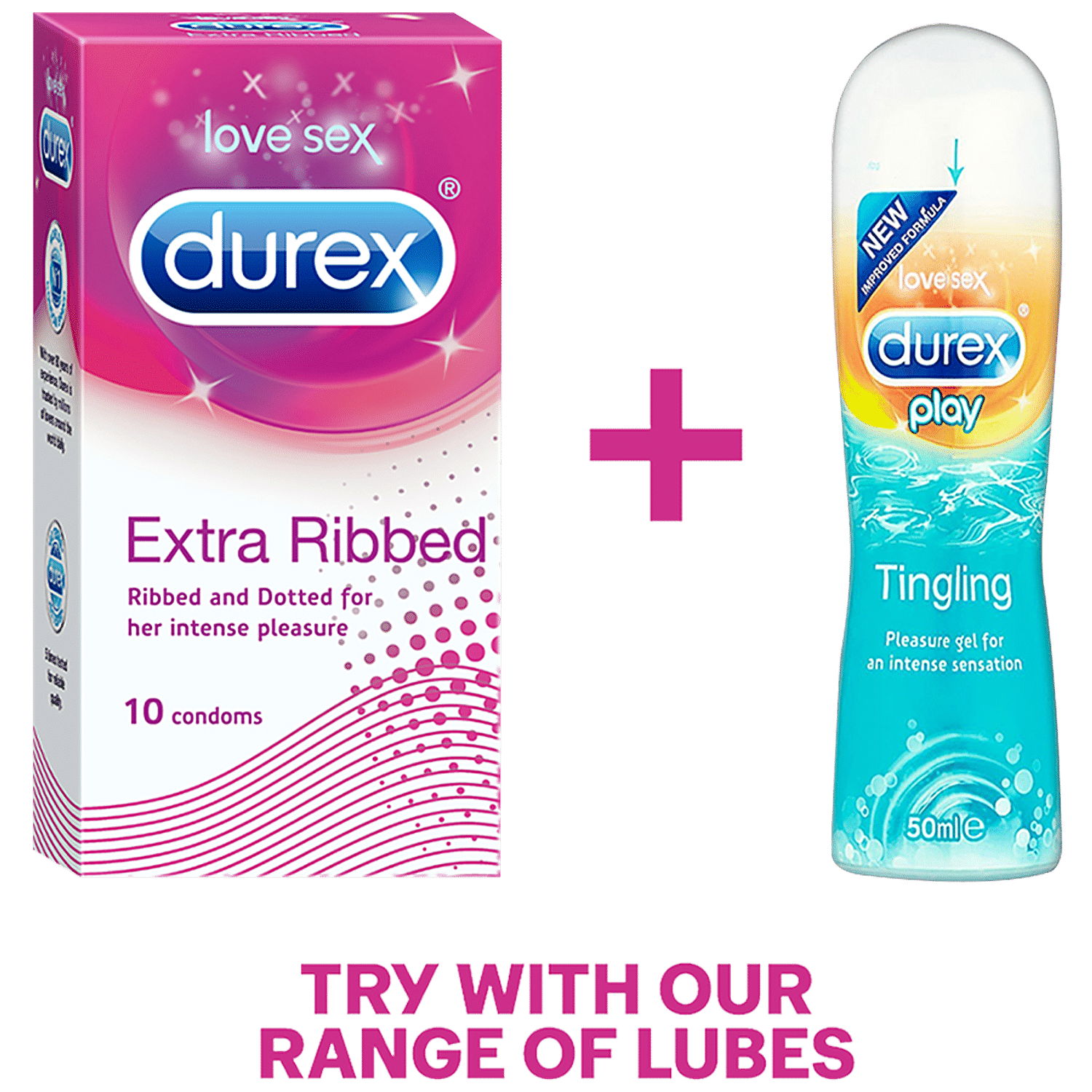 Buy Durex Condoms - Extra Ribbed Online at Best Price of Rs 726.3 -  bigbasket