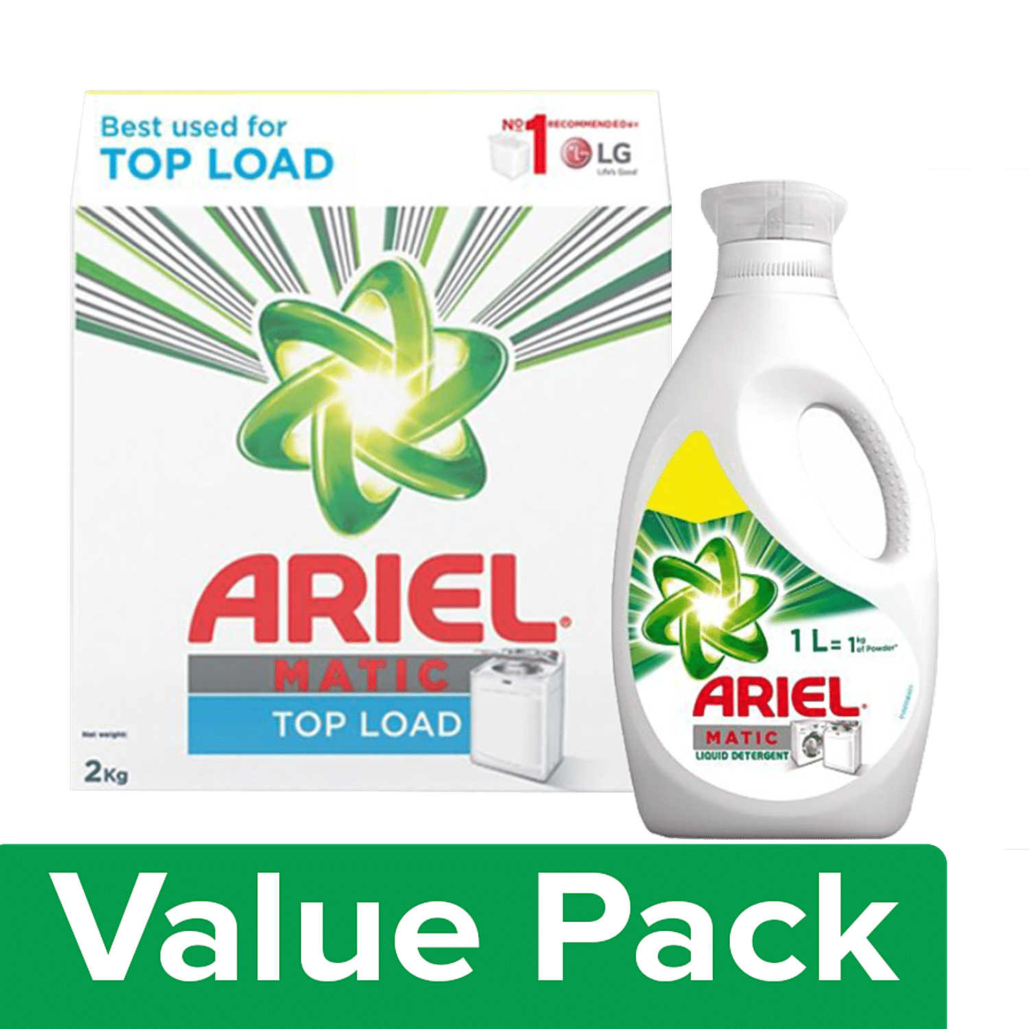 ariel powder laundry detergent