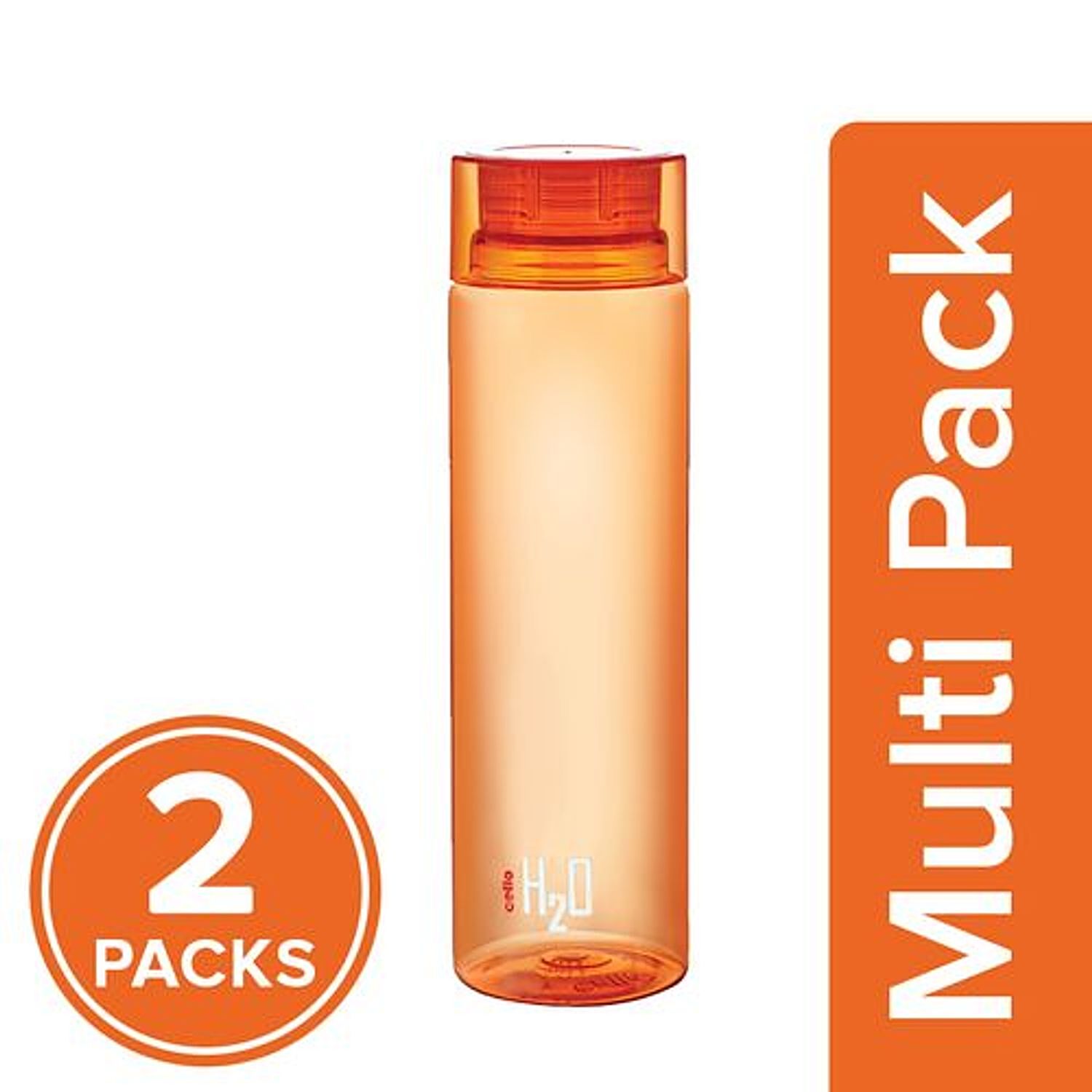 Buy Cello H2o Unbreakable Water Bottle - Orange Online at Best Price of Rs  149 - bigbasket