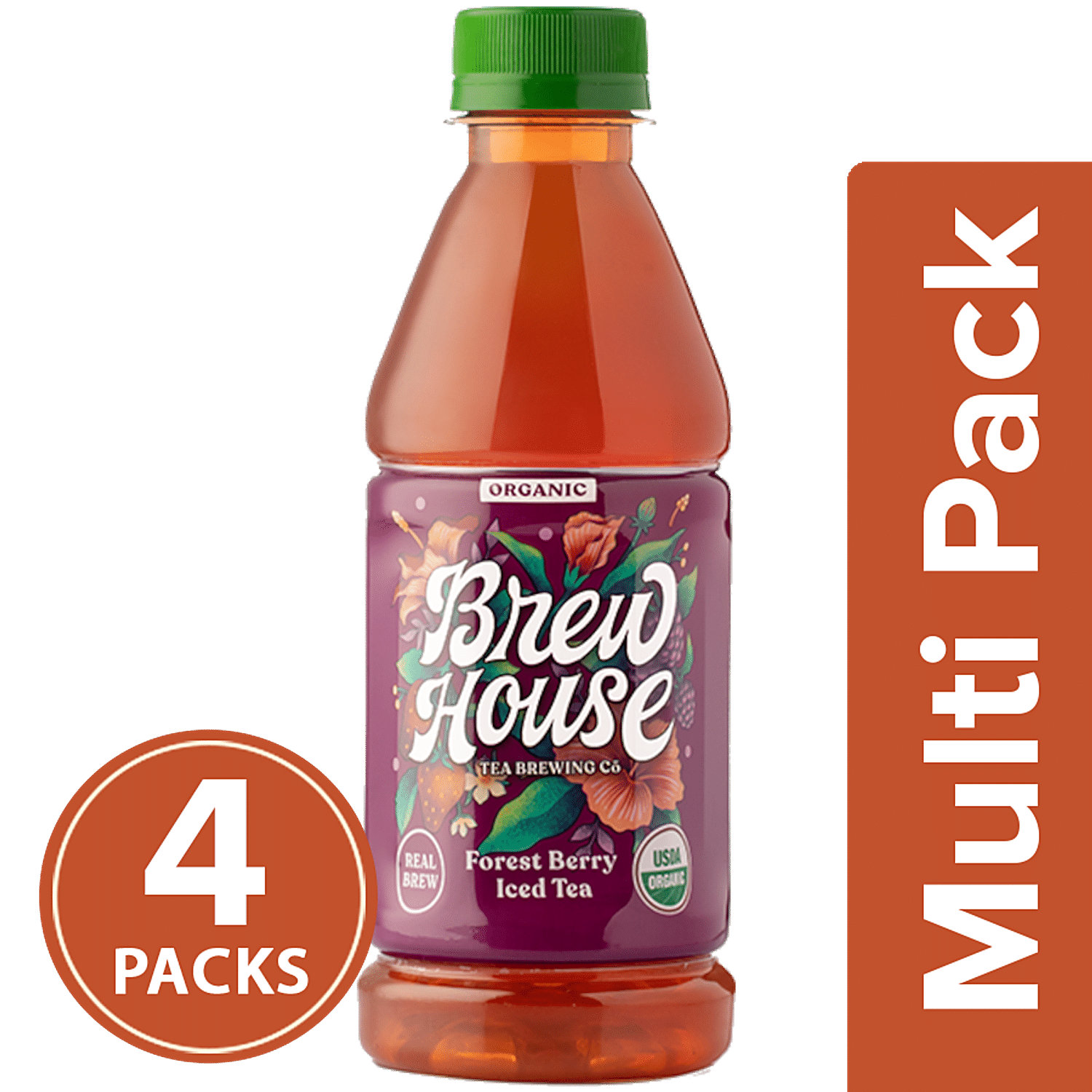 BrewHouse Tea Brewing Co. Naturally Brewed Organic Ice Tea