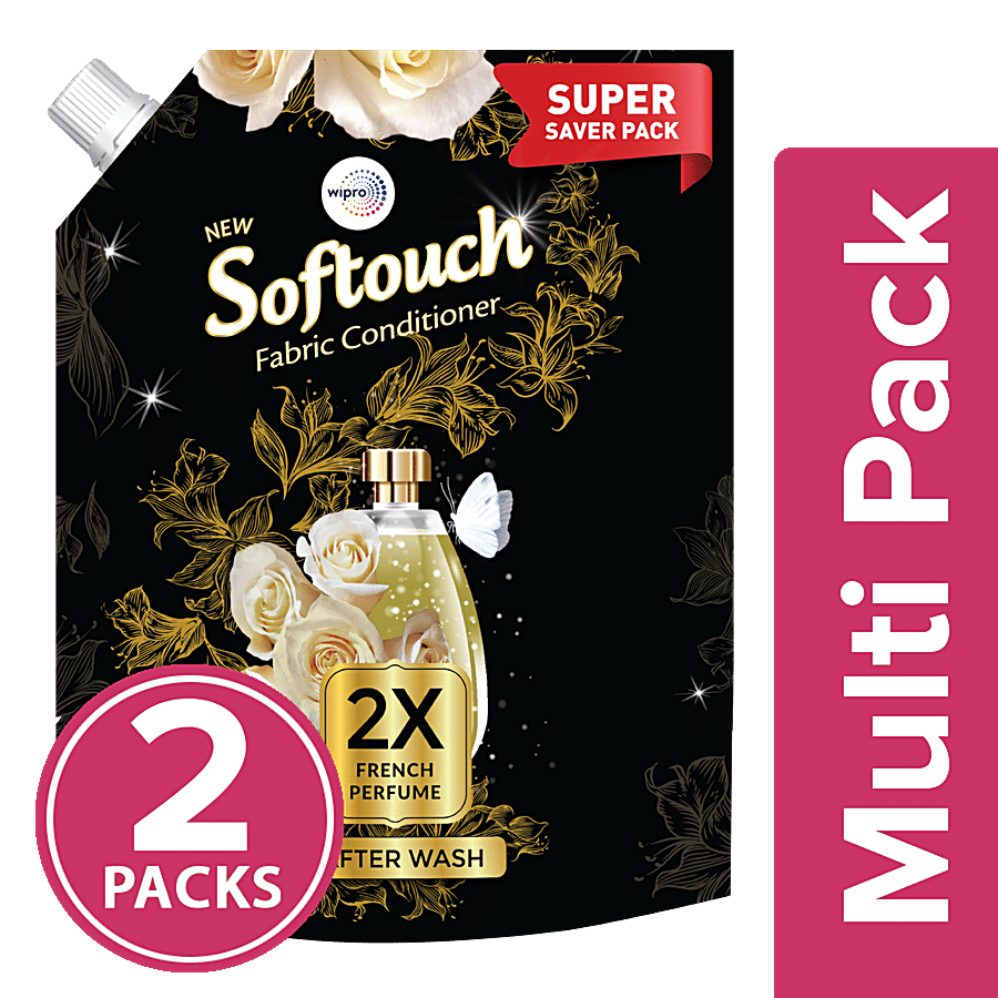 Softouch by Wipro 2x French Perfume Fabric Conditioner Price in