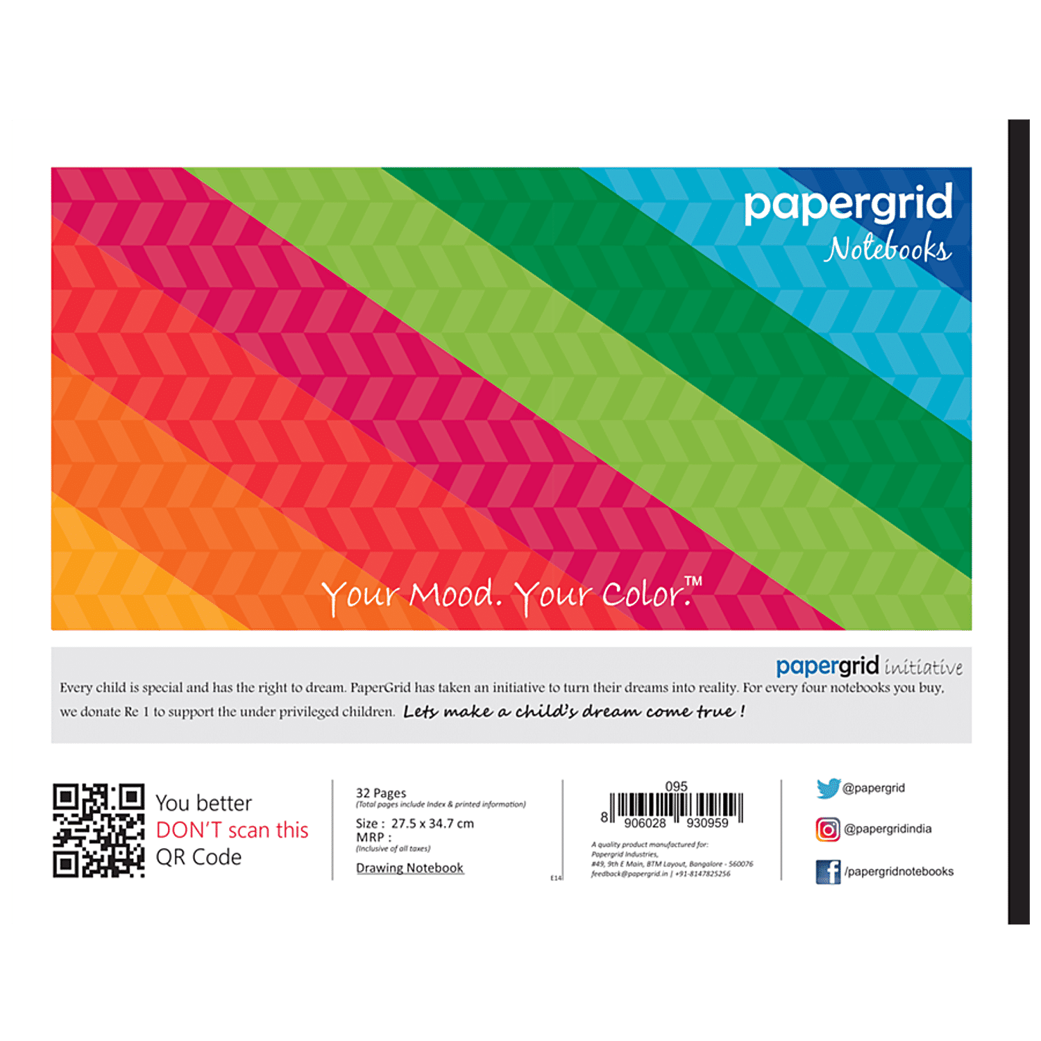 Buy Papergrid Drawing Book 32 Pages Soft Cover Online At Best Price Bigbasket