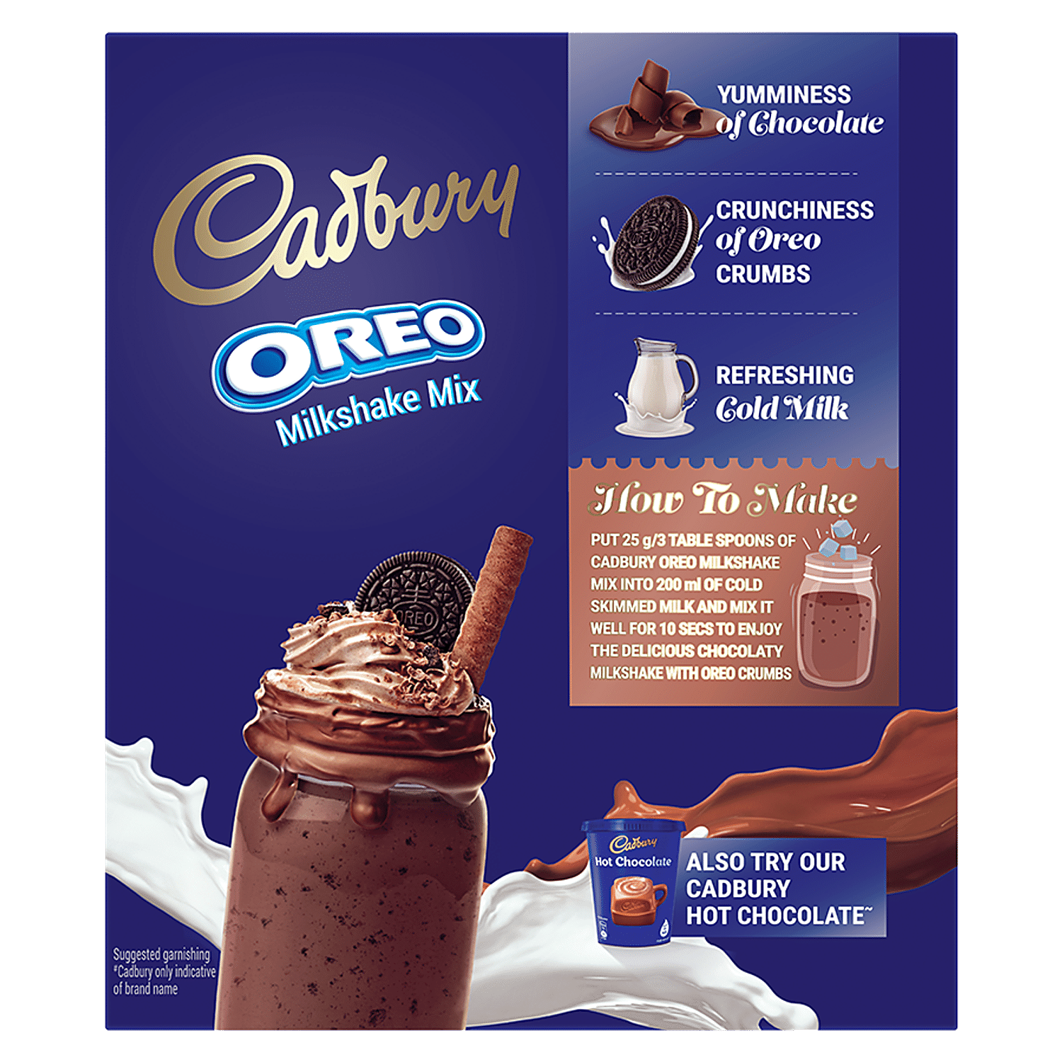 Cadbury Oreo Milkshake Mix Review - Mishry