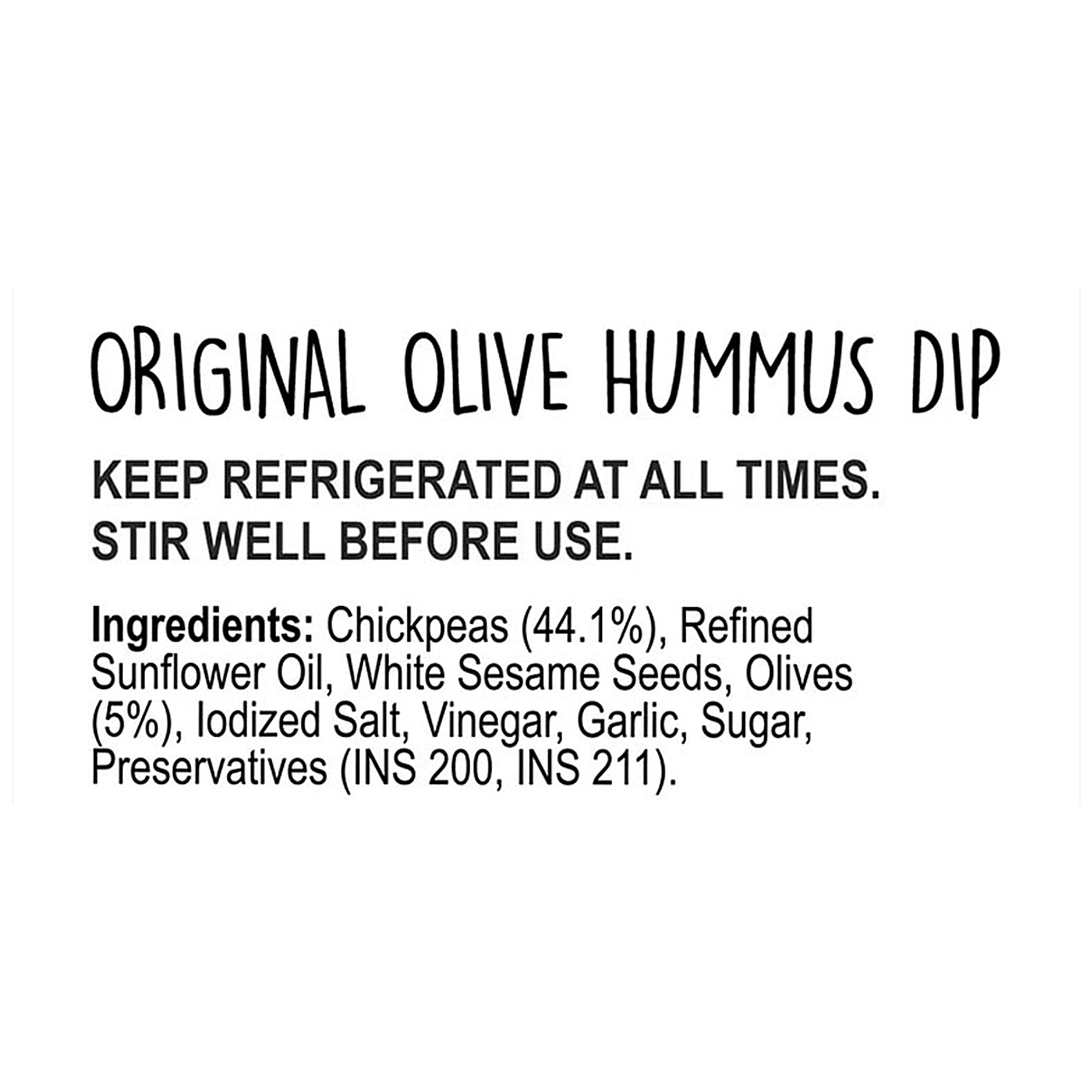 Wingreens Farms Original Olive Hummus Dip Spread 150 g