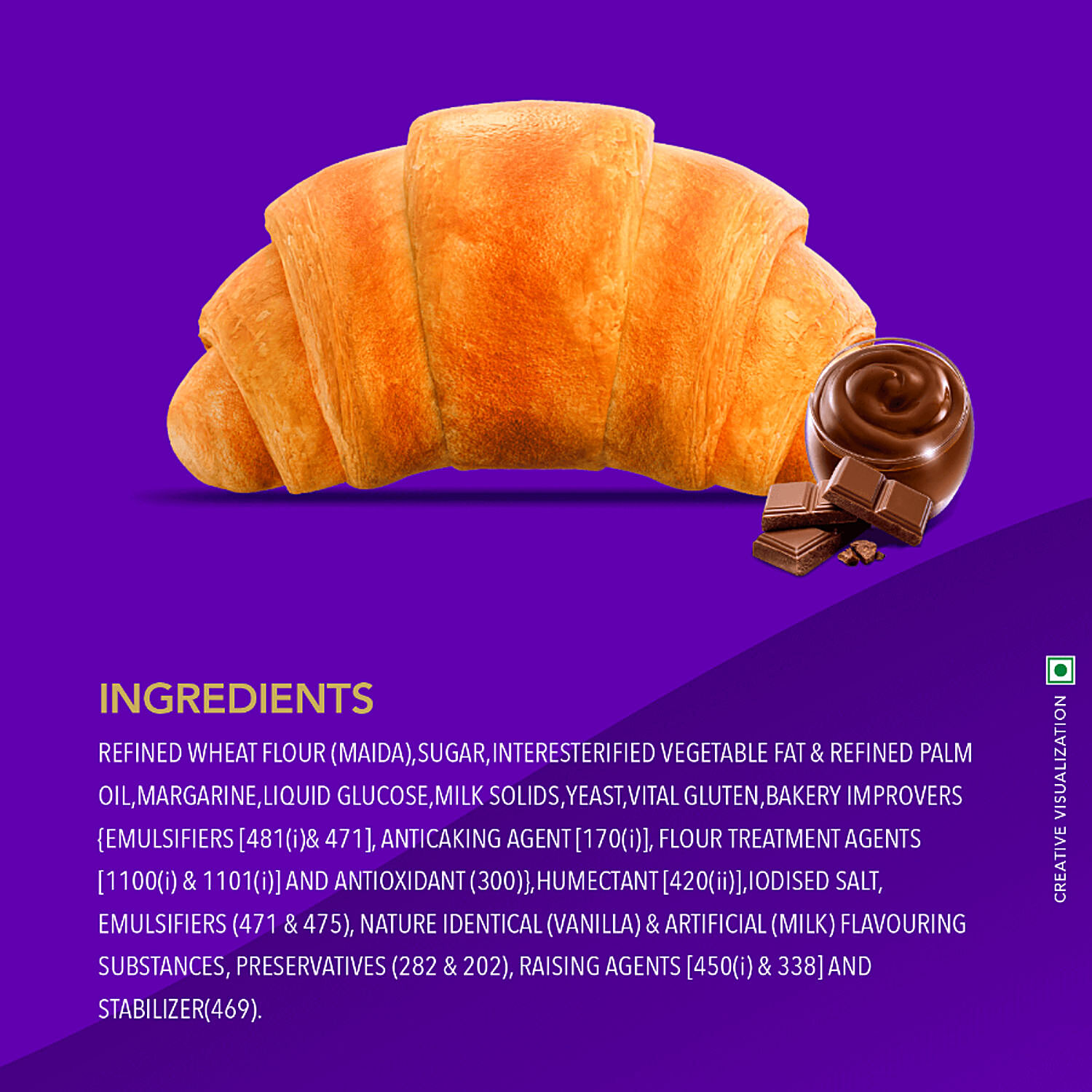 Buy All Time Croissant (Chocolate Filled) 55gm at Best Price In