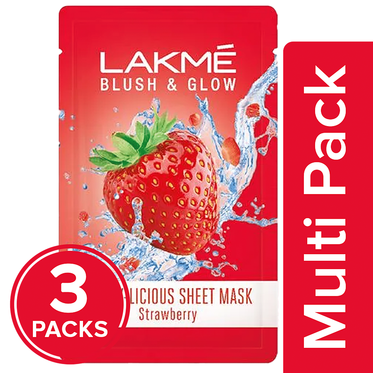 lakme blush and glow face mask