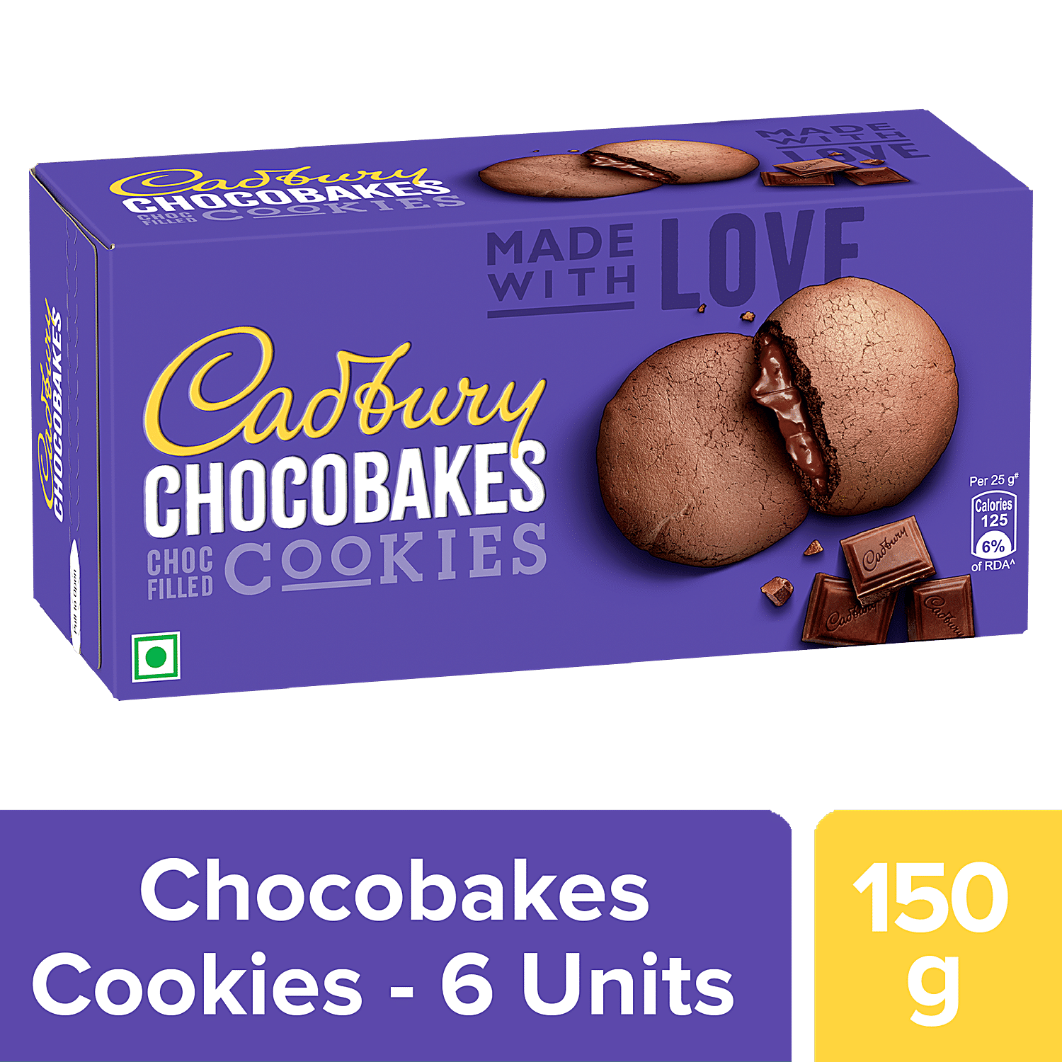 Buy Cadbury Chocobakes ChocFilled Cookies Online at Best Price of Rs 365.4  - bigbasket