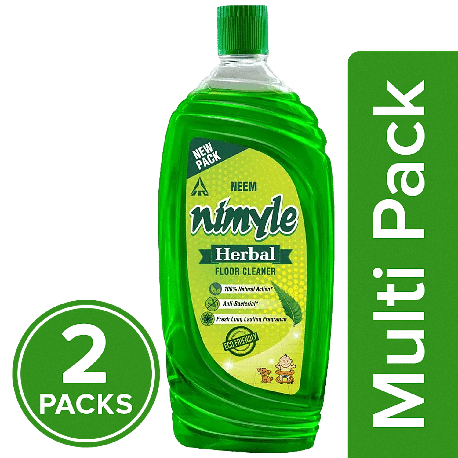 Buy Natural Glass Cleaner & Floor Cleaner (Pack of 500 ml x 2) – Herbal  Strategi