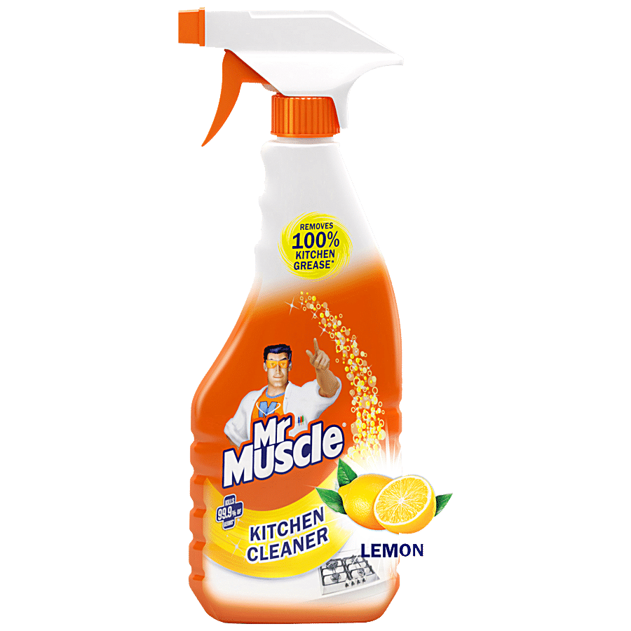 Buy bb Combo Mr Muscle Kitchen Cleaner, Lemon 450 ml + Scotch