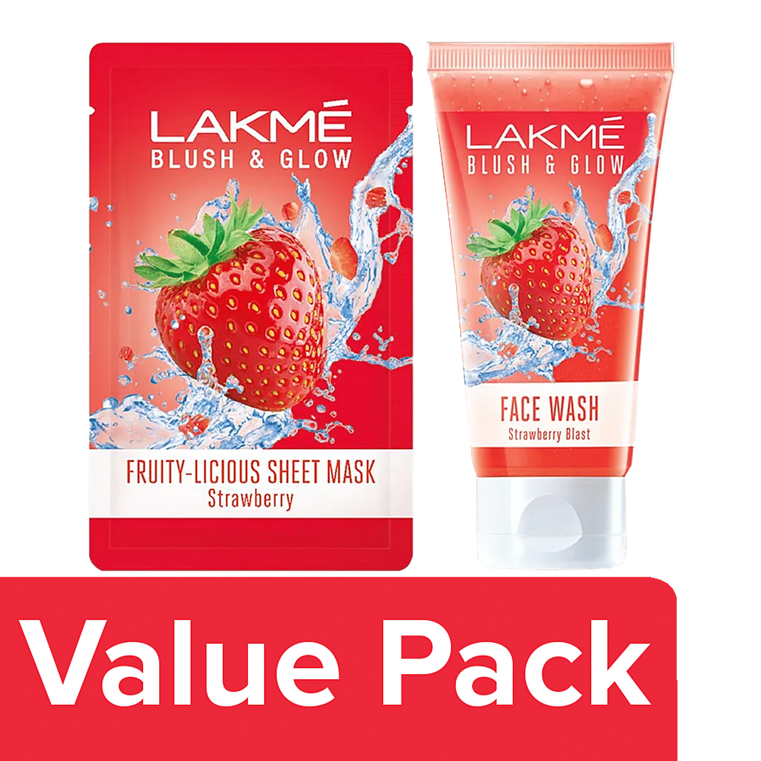 lakme strawberry face mask