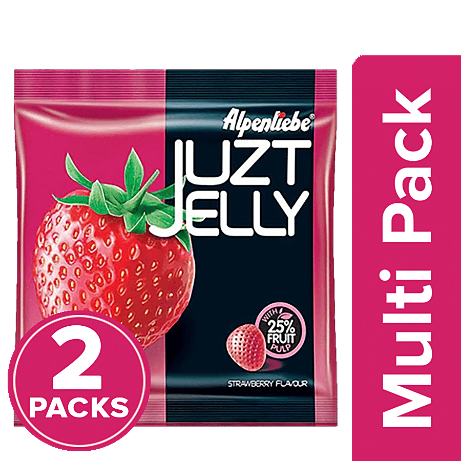 Buy ALPENLIEBE Juzt Jelly Candies - With 25% Fruit Pulp, Soft 