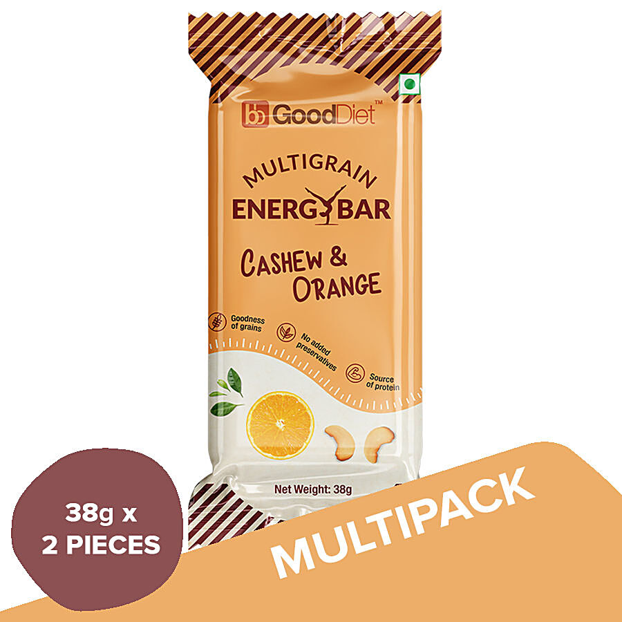 Yoga Bar Multigrain Energy Bar Nuts And Seeds 38 g - Buy online at ₹45 near  me