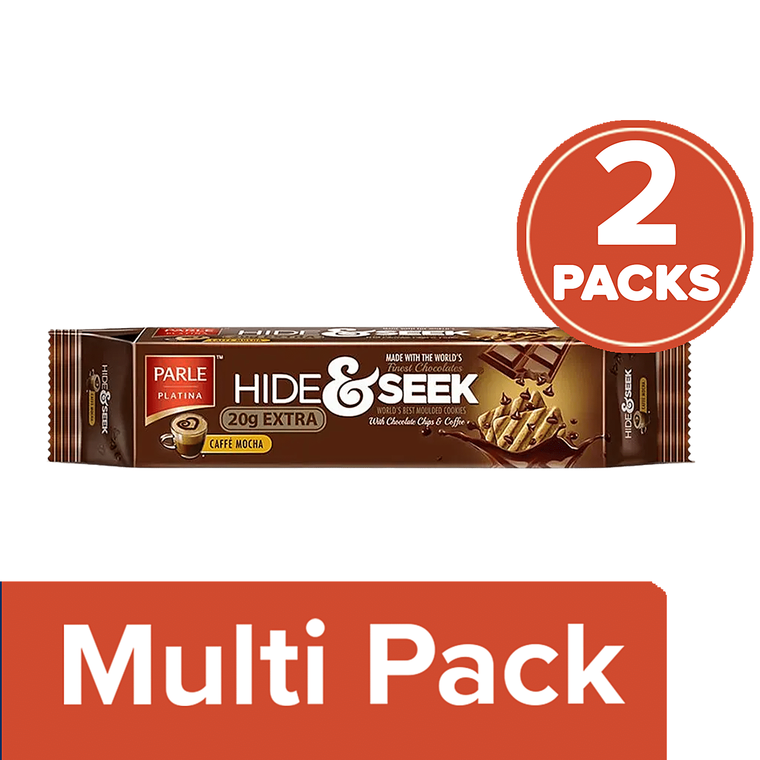 Parle Platina Hide & Seek Chocolate Chips & Coffee - 121 Gm