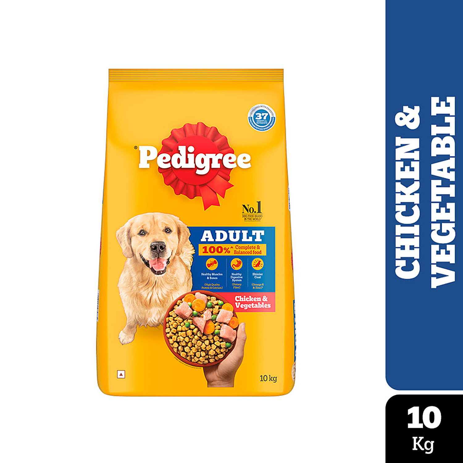 Buy Pedigree Daily Food For Adult Dogs Chicken And Vegetables 10