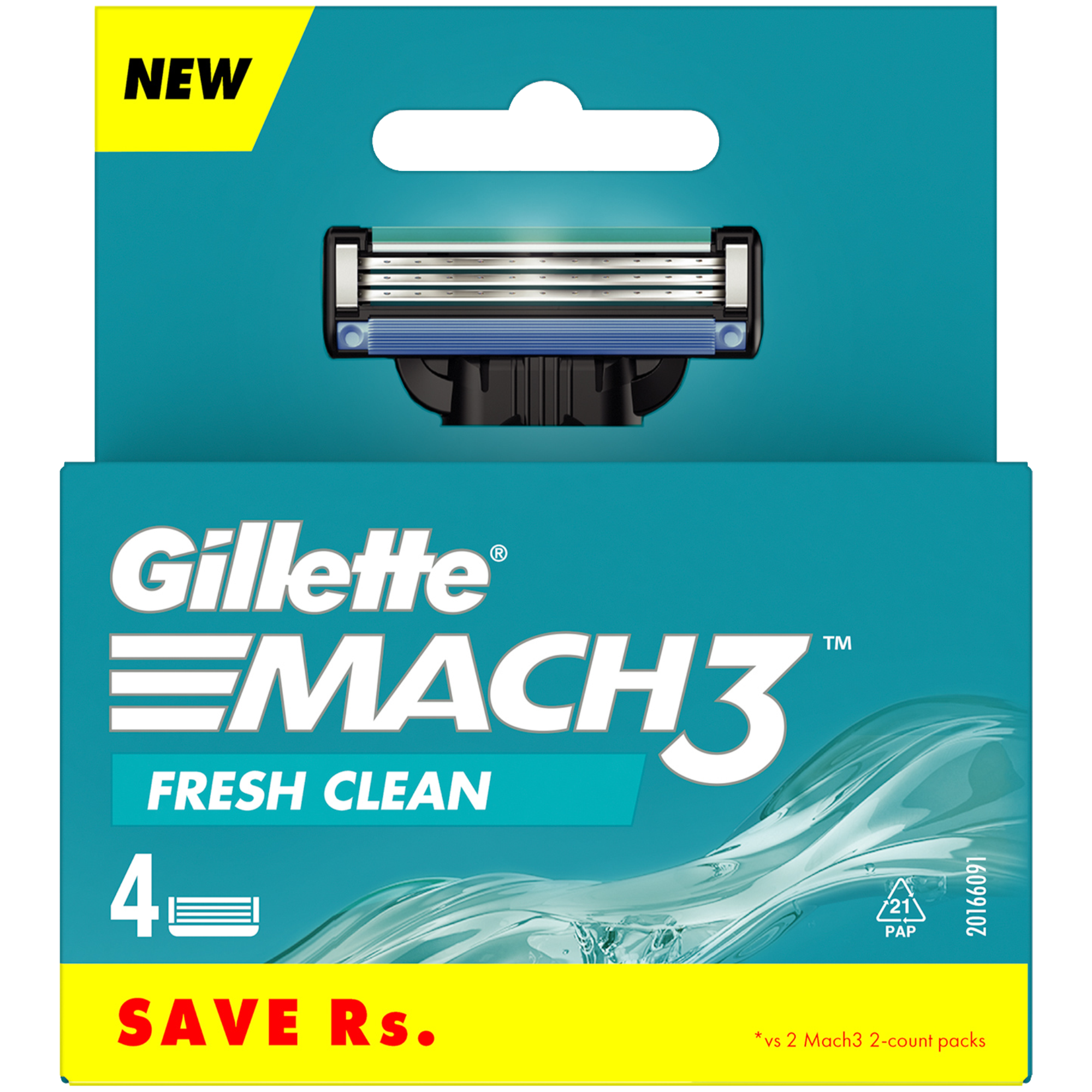 Buy Gillette Mach 3 - Manual Shaving Razor Blades (Cartridge) 4 pcs Online  at Best Price. of Rs 516 - bigbasket