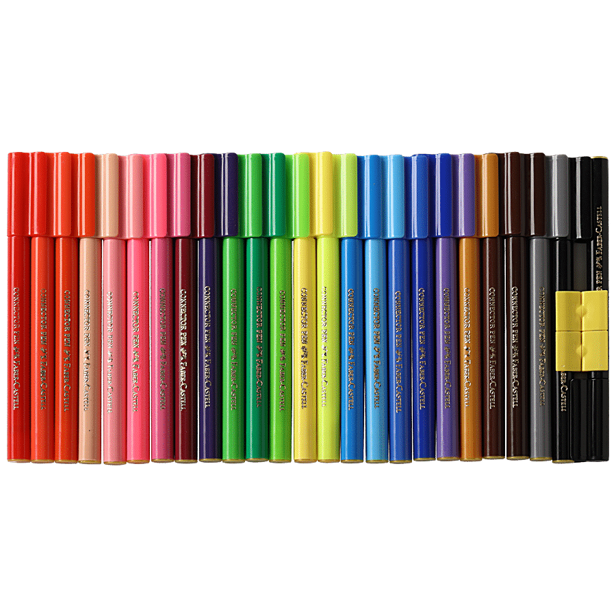 Buy Faber castell Connector Pens For Colour & Build - Bright