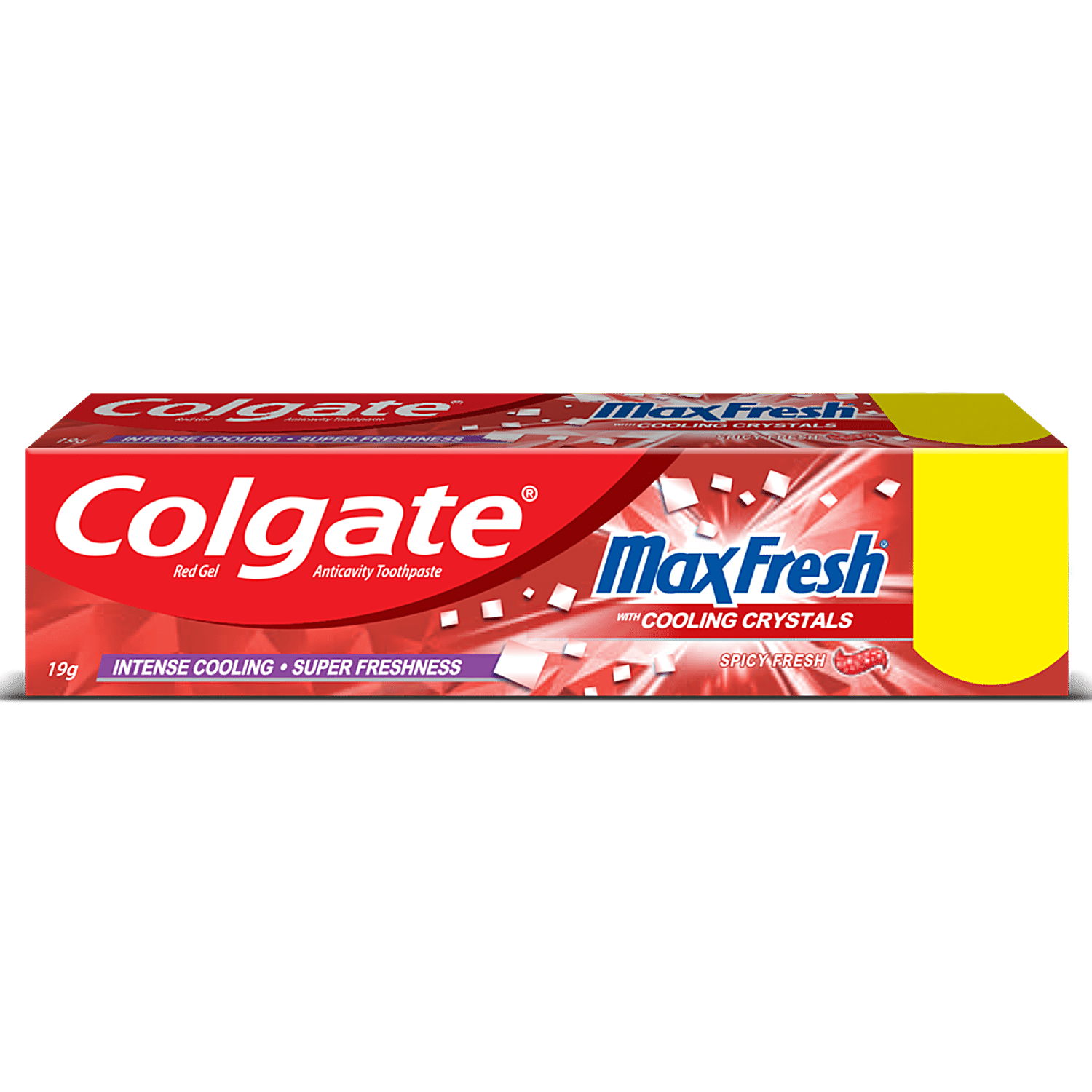 colgate maxfresh anticavity red gel spicy fresh toothpaste 19g