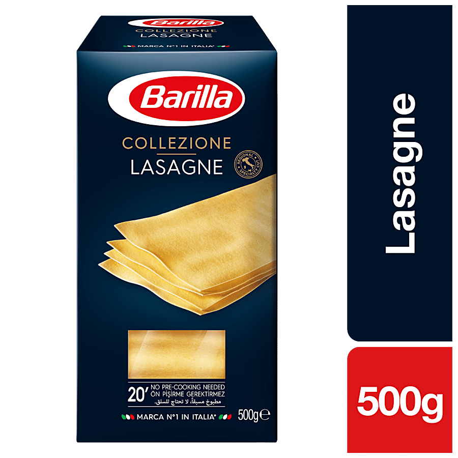 Barilla Barilla Collezione Durum Wheat Pasta - Lasagne 500 g Carton