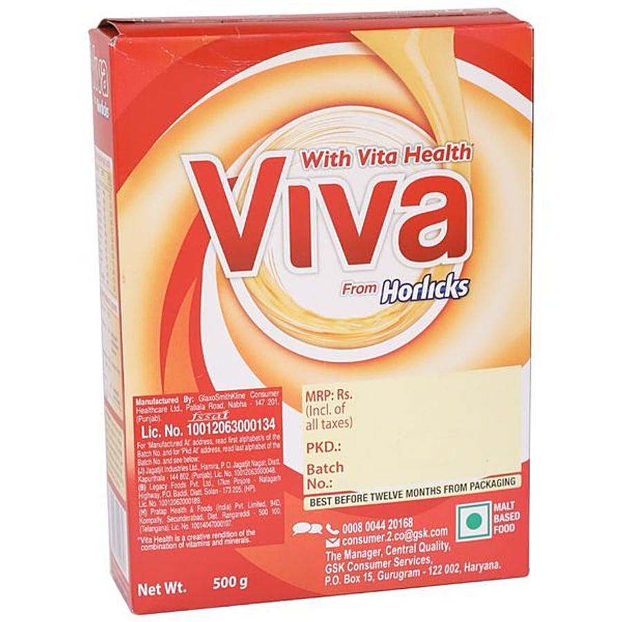 VIVA Health Drink Jar - 500g - Buy VIVA Health Drink Jar - 500g at