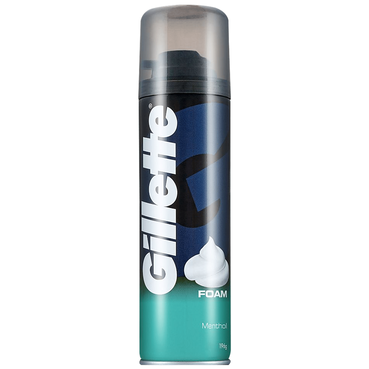 gillette foam menthol 196gm