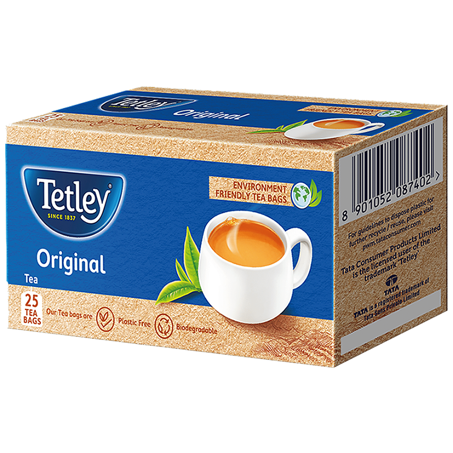 Buy Tetley Tea Bags 100 pcs Online at Best Prices in India - JioMart.