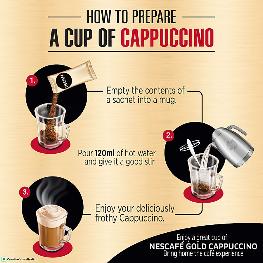 Nescafe Gold Cappuccino 8 Sachets